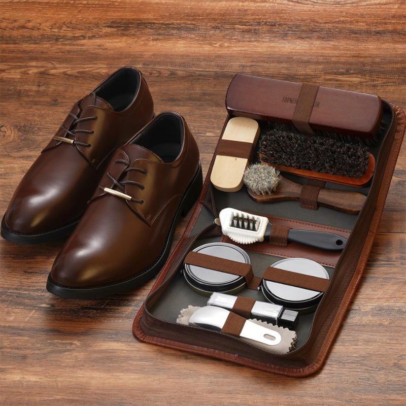 Sneaker Care Products - Set di spazzole per scarpe HorseHair