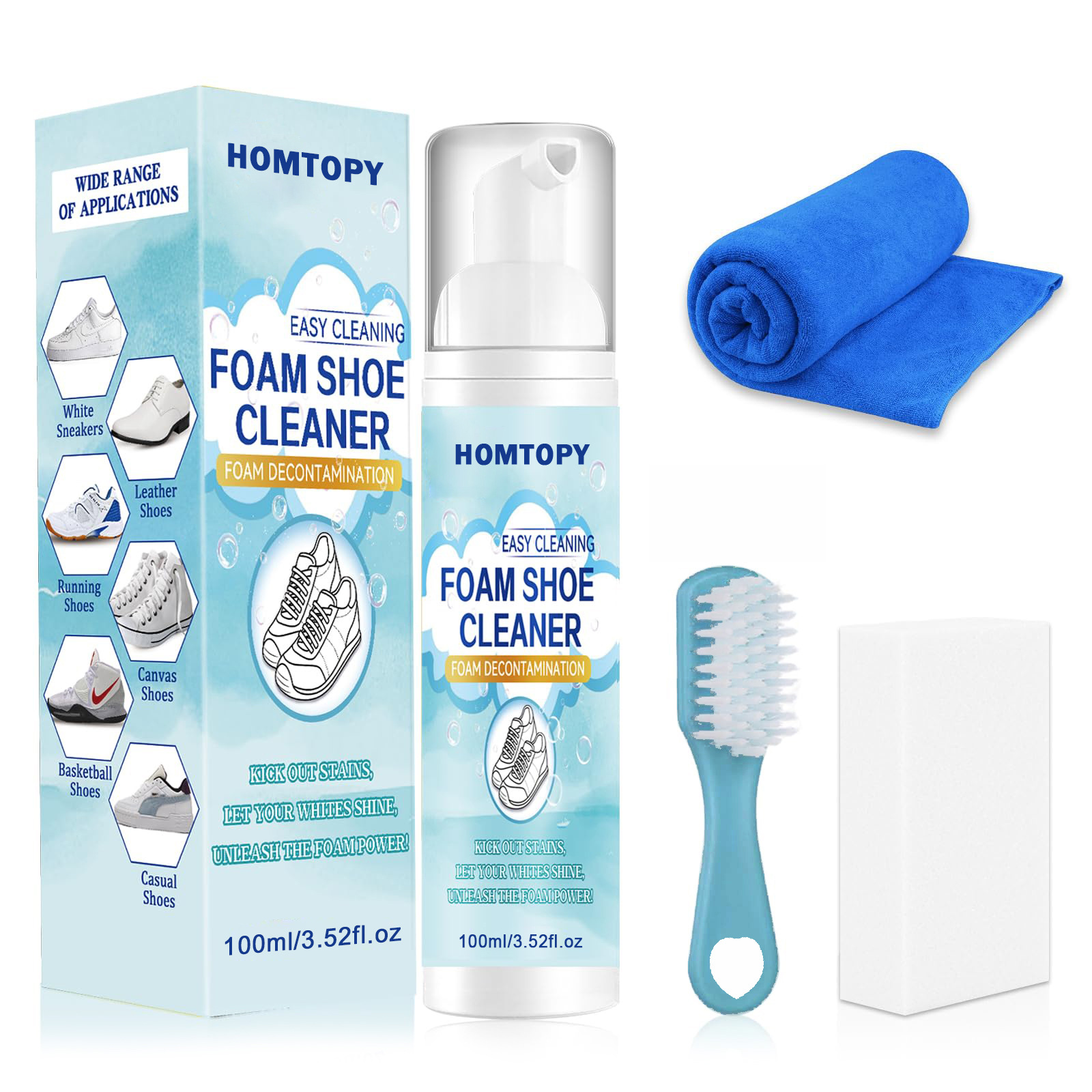 Sneaker Care Accessories - Kit per la pulizia delle scarpe,