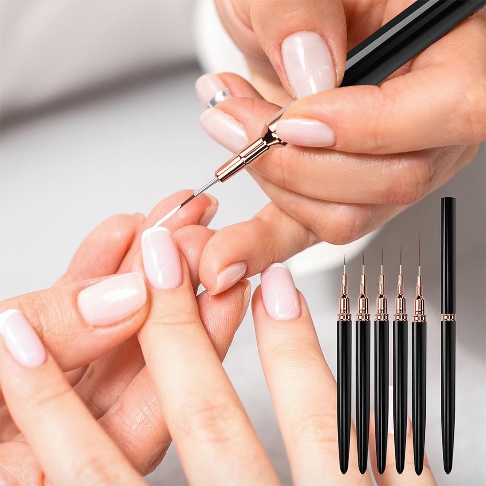 Set di 5 Pennelli per Nail Art - Brush Bristle Set recensione e prezzo