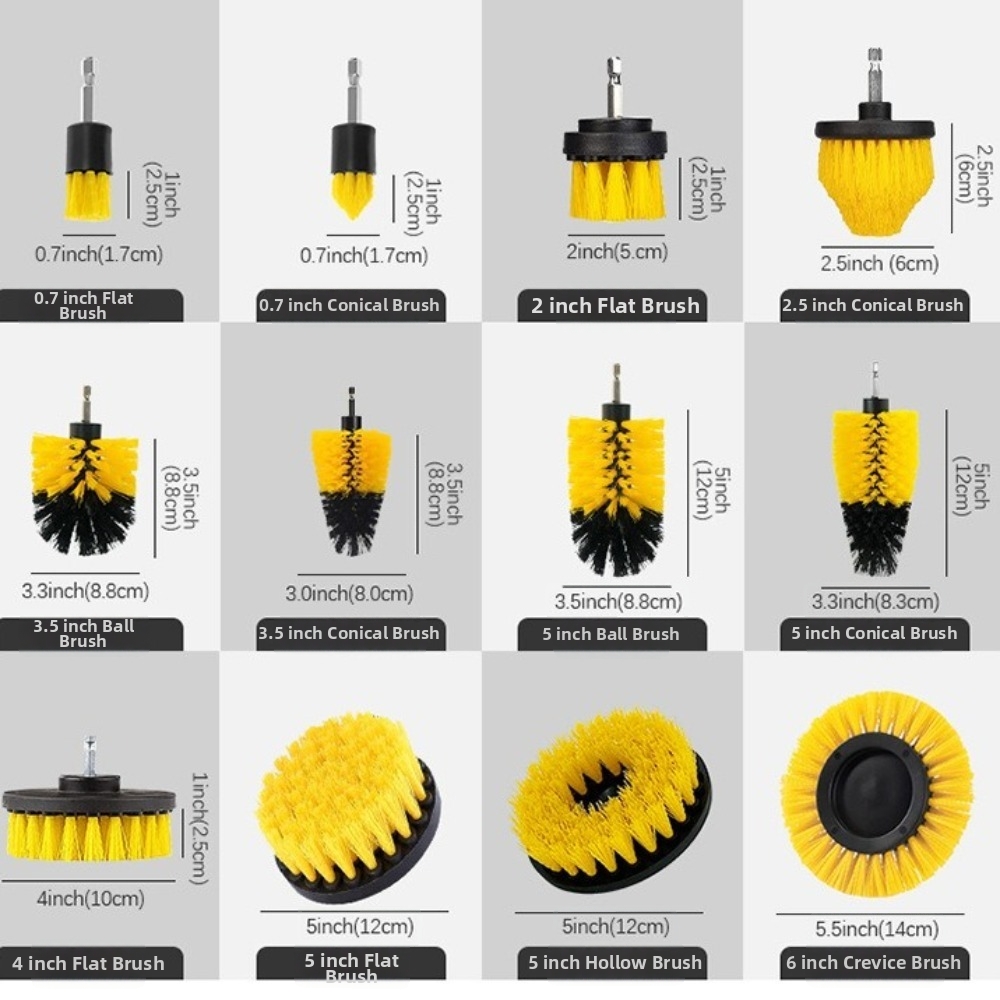 Set di 5 Spazzole Rotonde per  - Brush Bristle Set recensione e prezzo
