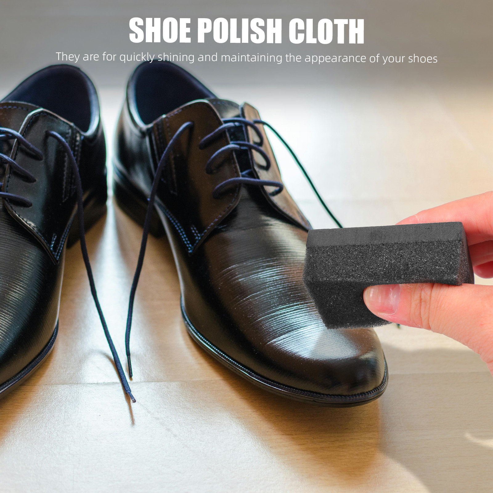 10 Pezzi di Panni Monouso Neri - Shoe Polish Cream recensione e prezzo