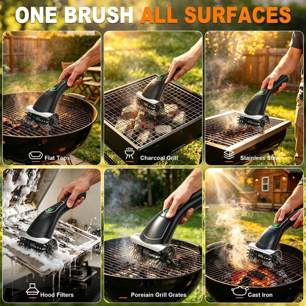 Spazzola Elettrica per Griglia - Brush Bristle Set recensione e prezzo