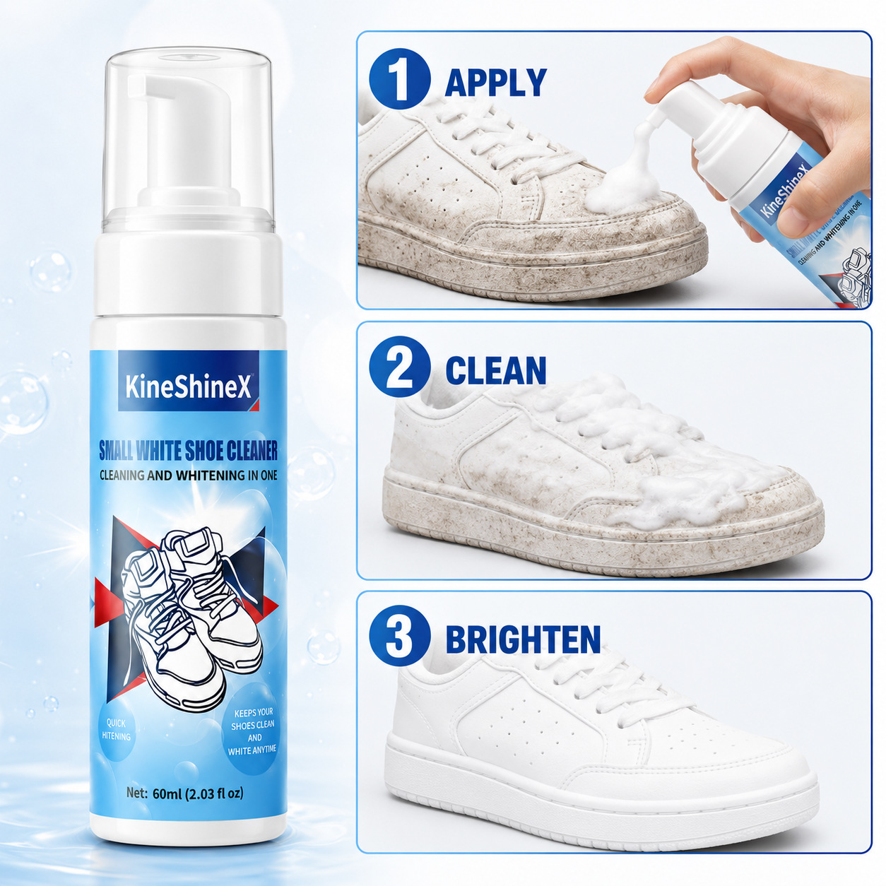 Kit Pulitore per Scarpe Gihen, - Sneaker Care Accessories recensione e prezzo