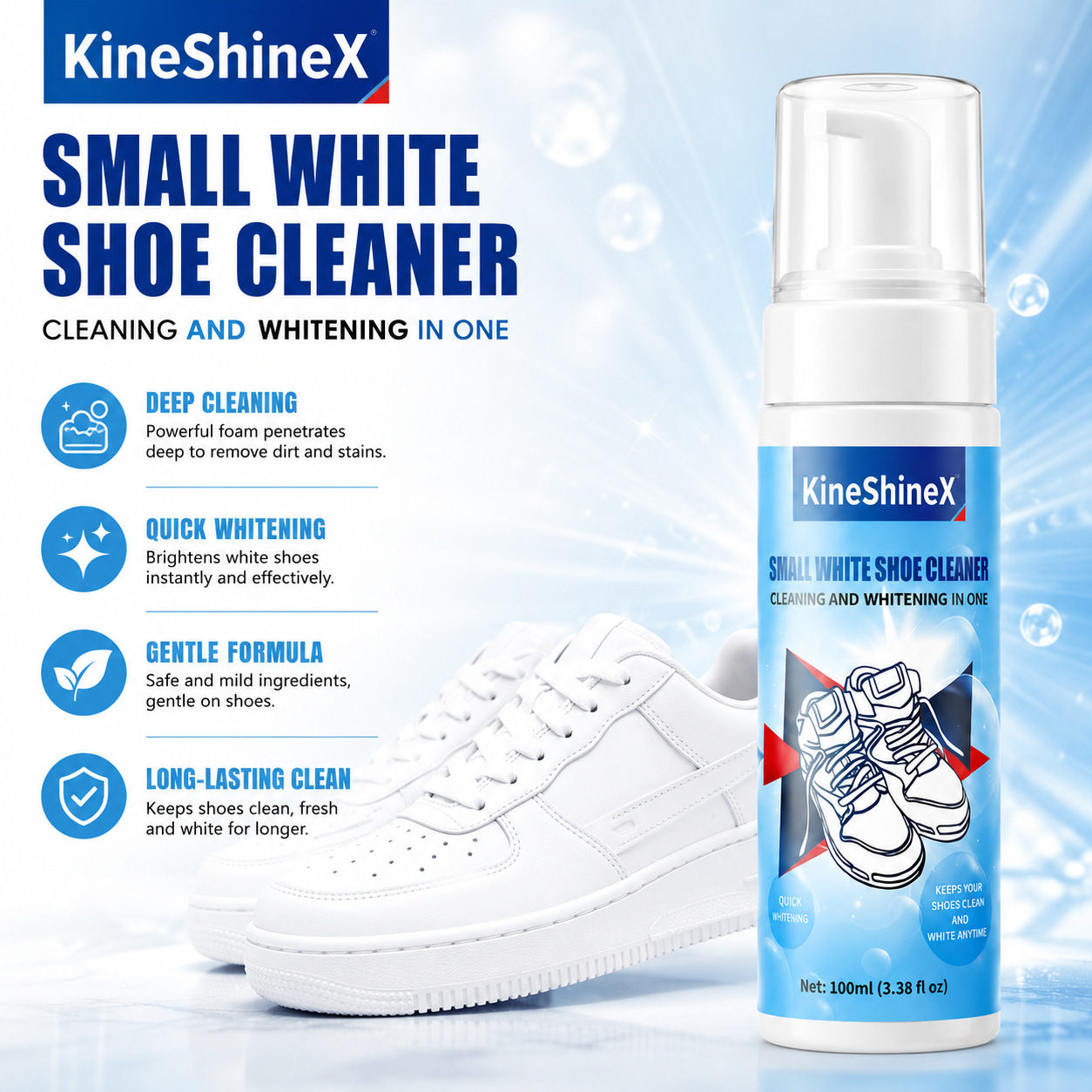 Kit Pulitore per Scarpe Gihen, - Sneaker Care Accessories recensione e prezzo